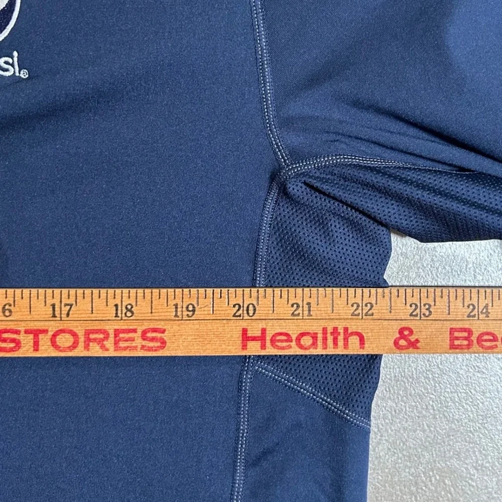 Levelwear Pepsi Employee Appreciation 2022 Navy Blue Quarter Zip Pullover Large